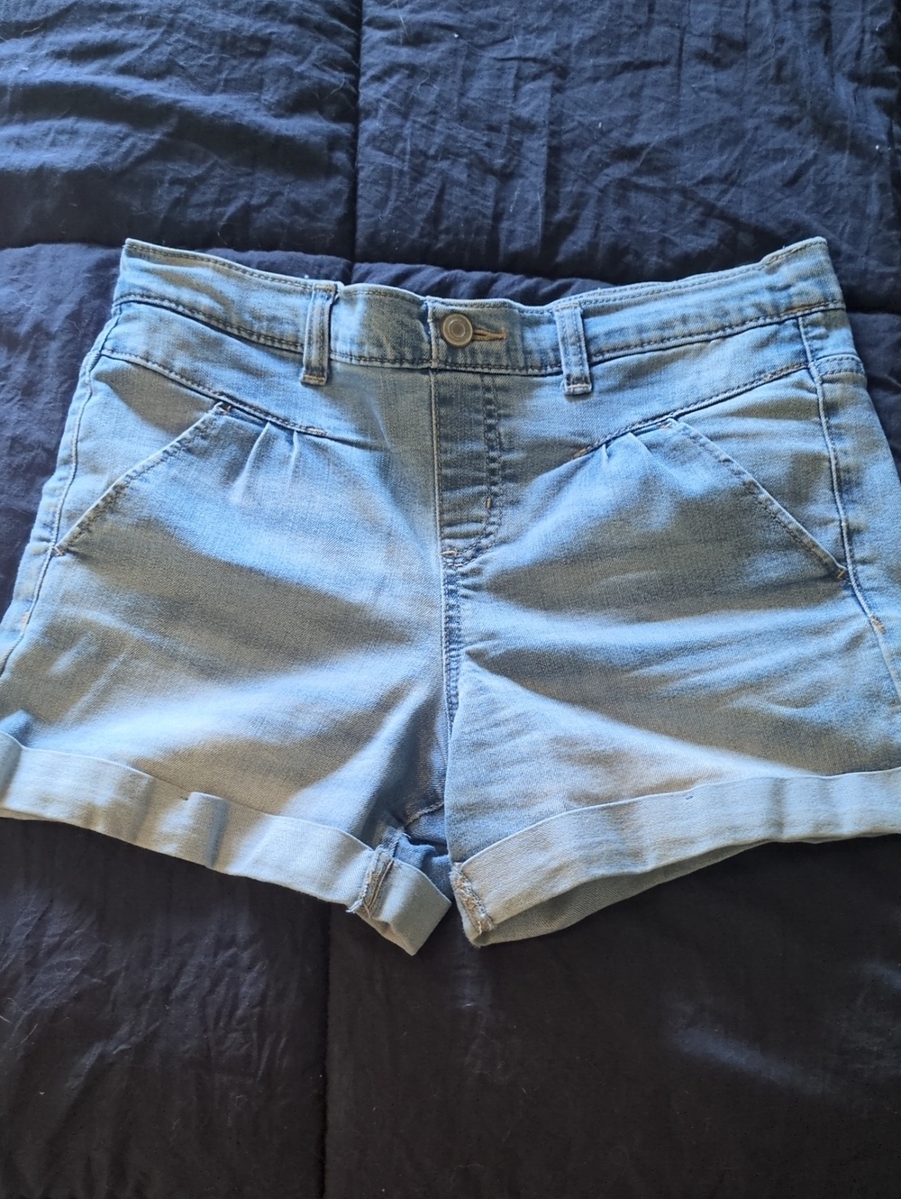 Light Blue Junior’s Denim Shorts